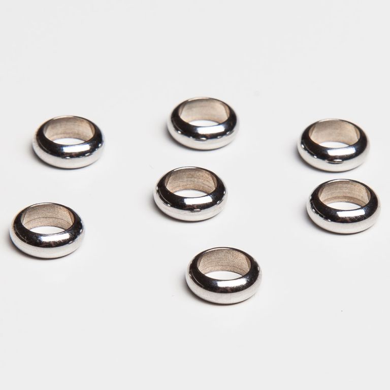 Distantier inox disc 3x8 mm - 5 buc I Magazinuldepietre.ro