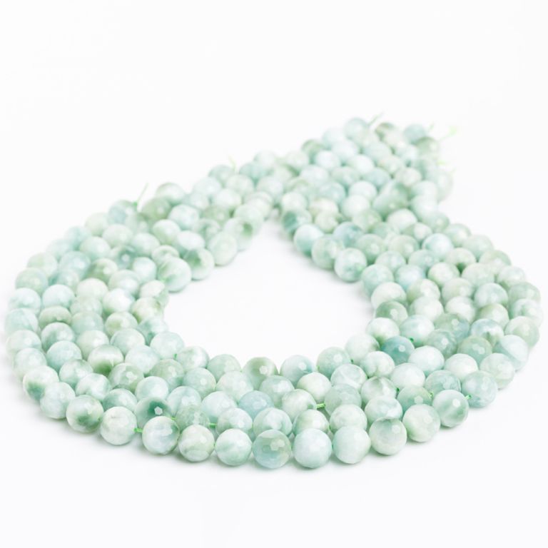 Black Friday - Reduceri [Larimar verde sfere fatetate 10 mm] Promotie